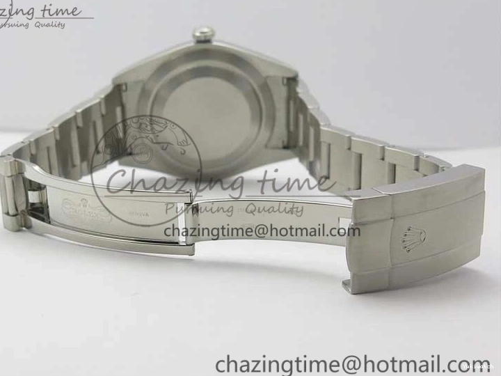 Best 39mm 114300 on A2824 UBF Bracelet Perpetual Edition SS Oyster White Dial 0204